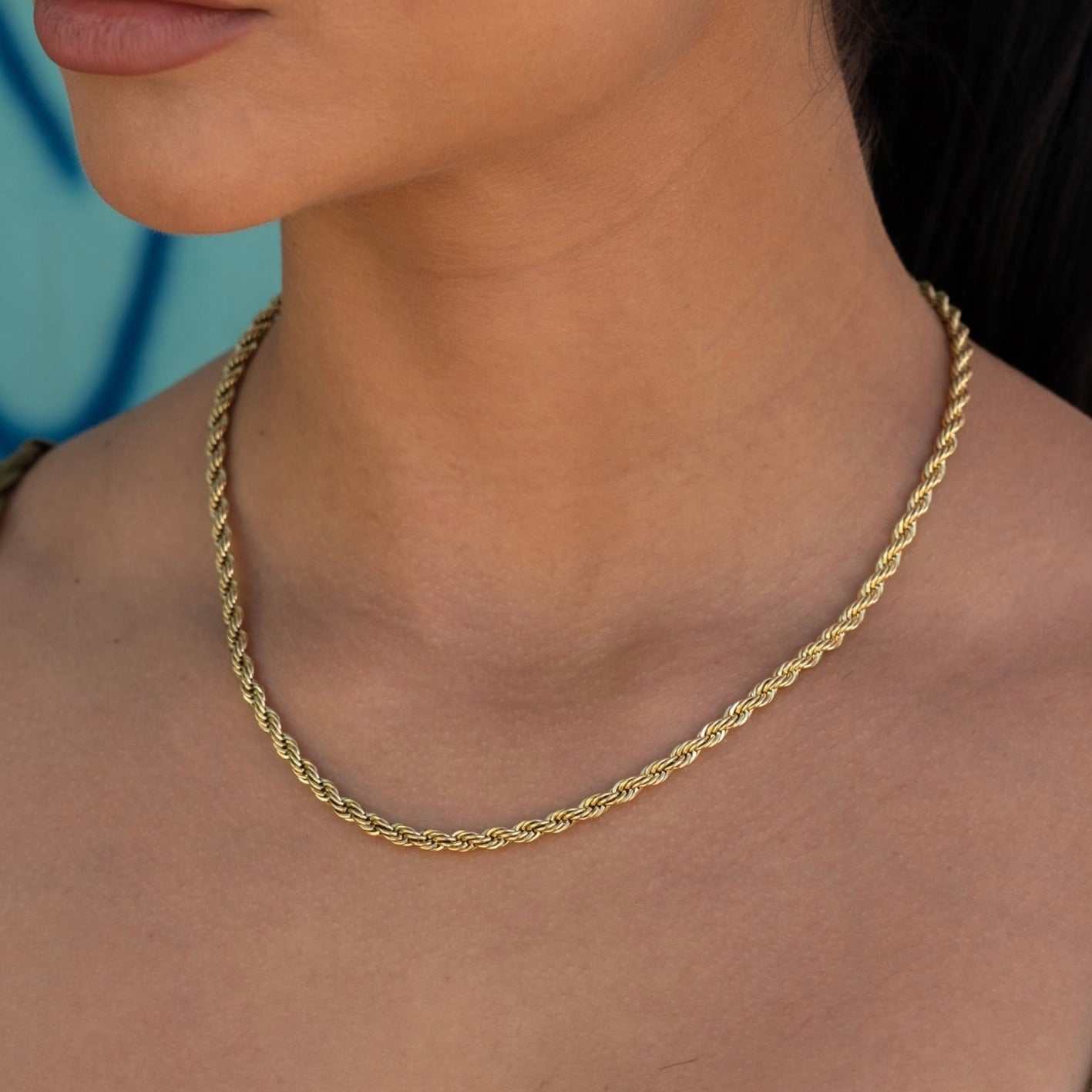Stone and Heart Set in Yellow Gold