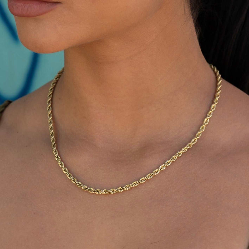 Stone and Heart Set in Yellow Gold