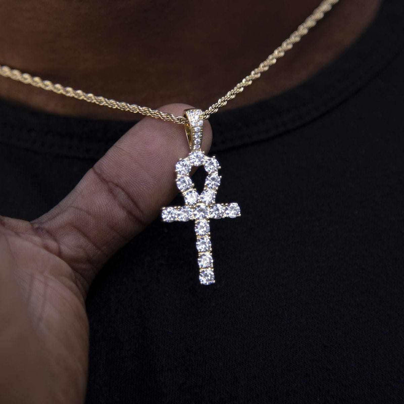 18k Vermeil Ankh Cross - The GLD Shop