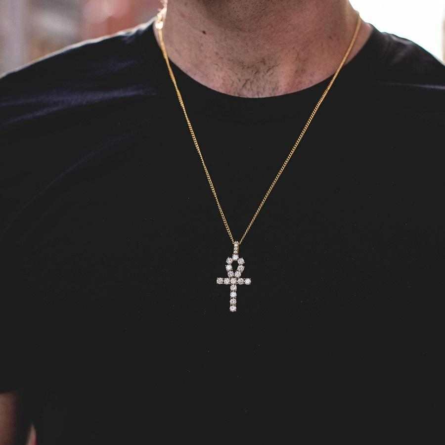 18k Vermeil Ankh Cross - The GLD Shop