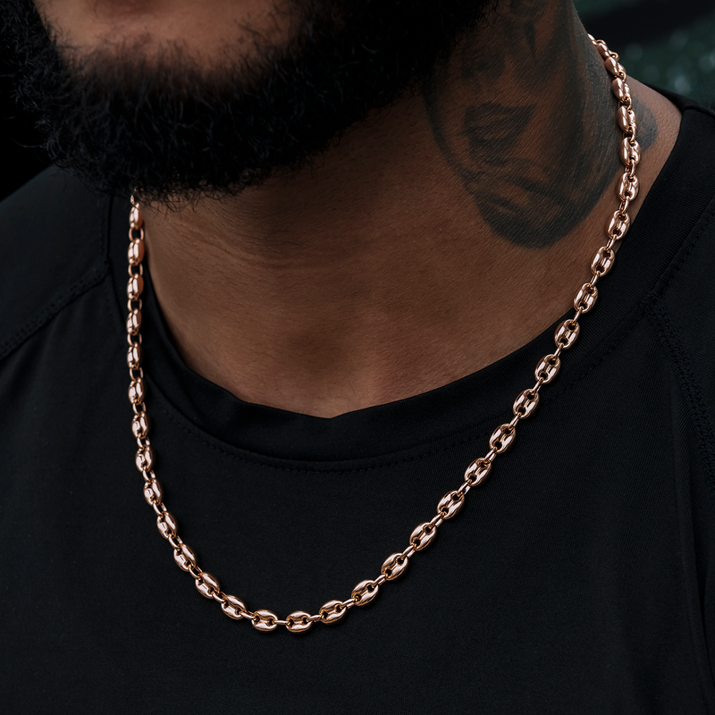 Valentina Chain in Rose Gold- 7mm