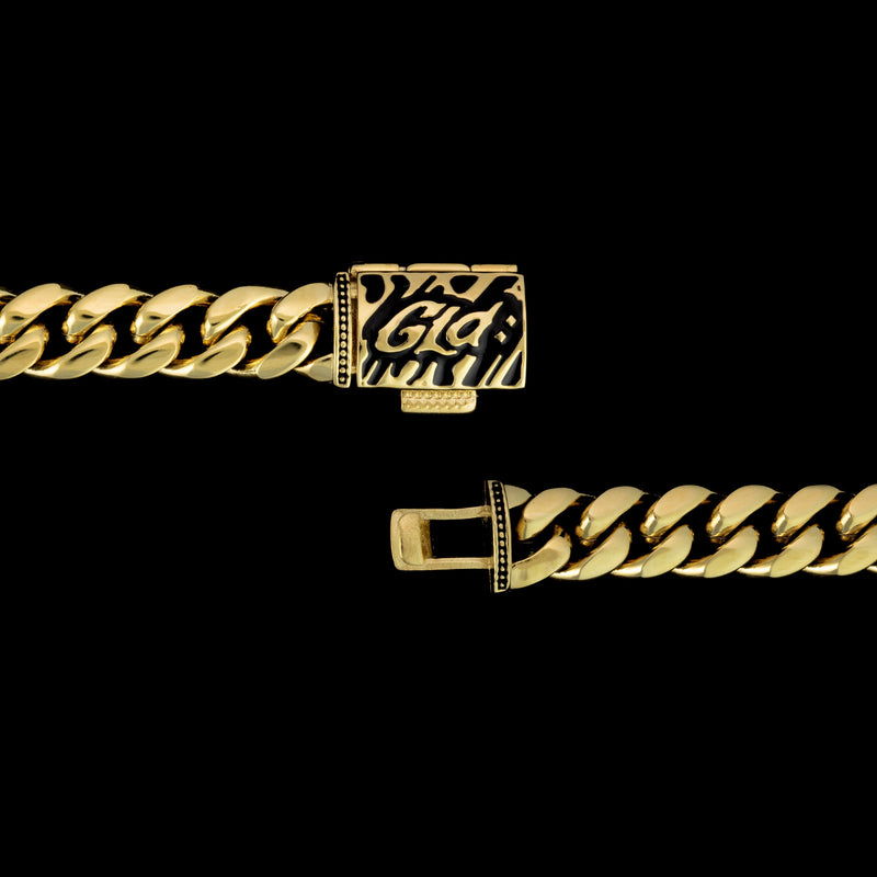 Miami Cuban Chain + Bracelet Bundle in Yellow Gold - 6mm