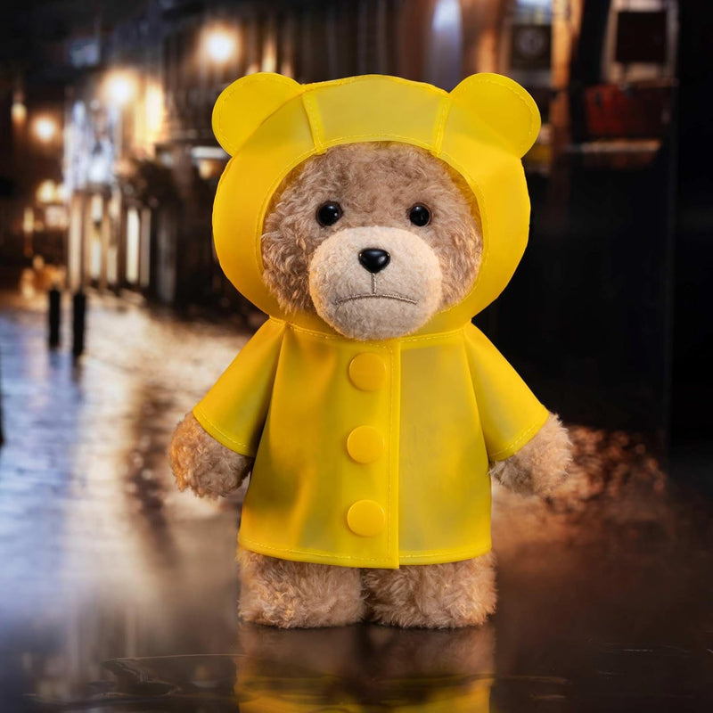 POP MART Ted 2 Teddy Bear Action Plush Pendant Blind Box Figures, Ted Doll Pendant Random Design, Collectible Toys Home Decorations, Single Box