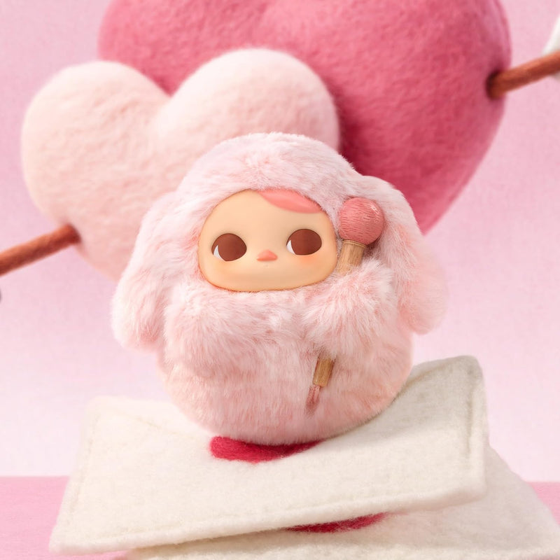 POP MART PUCKY Tap Tap Babies Series-Vinyl Plush Pendant Blind Box Figures, Collectible Toys Home Decorations, Holiday Birthday Gifts for Girls and Boys, Single Box