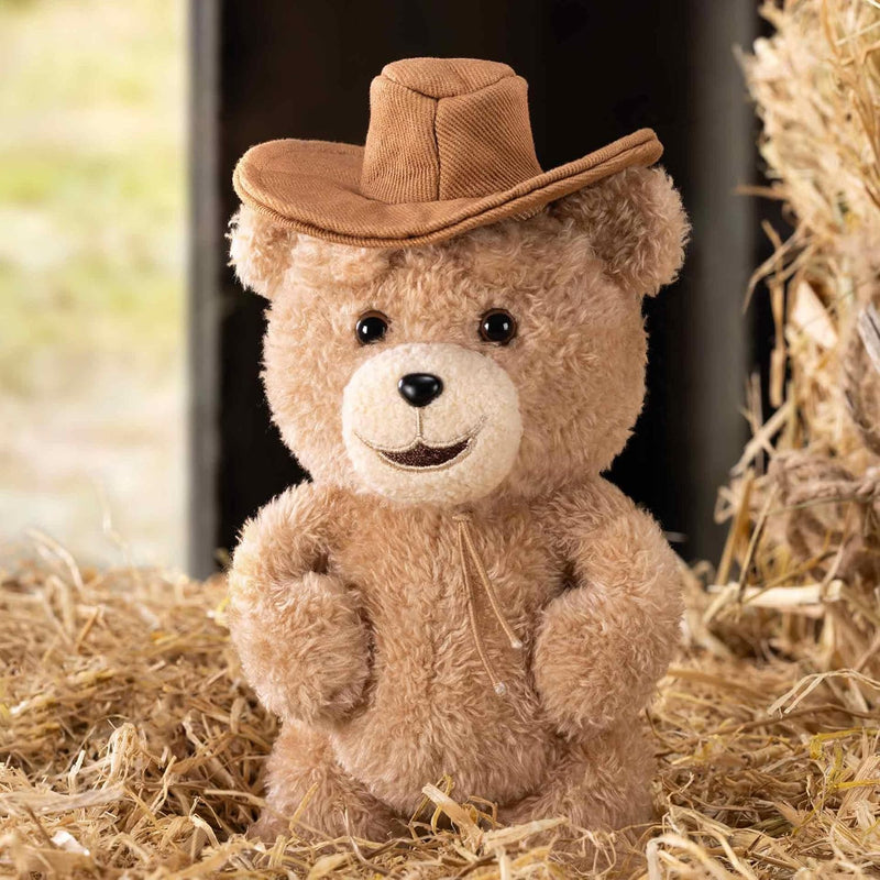 POP MART Ted 2 Teddy Bear Action Plush Pendant Blind Box Figures, Ted Doll Pendant Random Design, Collectible Toys Home Decorations, Single Box