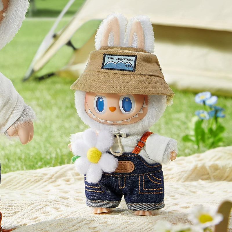 POP MART THE Monsters Fall in Wild Series-Vinyl Plush Doll Pendant Action Figure, 6.69 inches Height Labubu Doll, Spring Outfit Doll, Collectible Toy