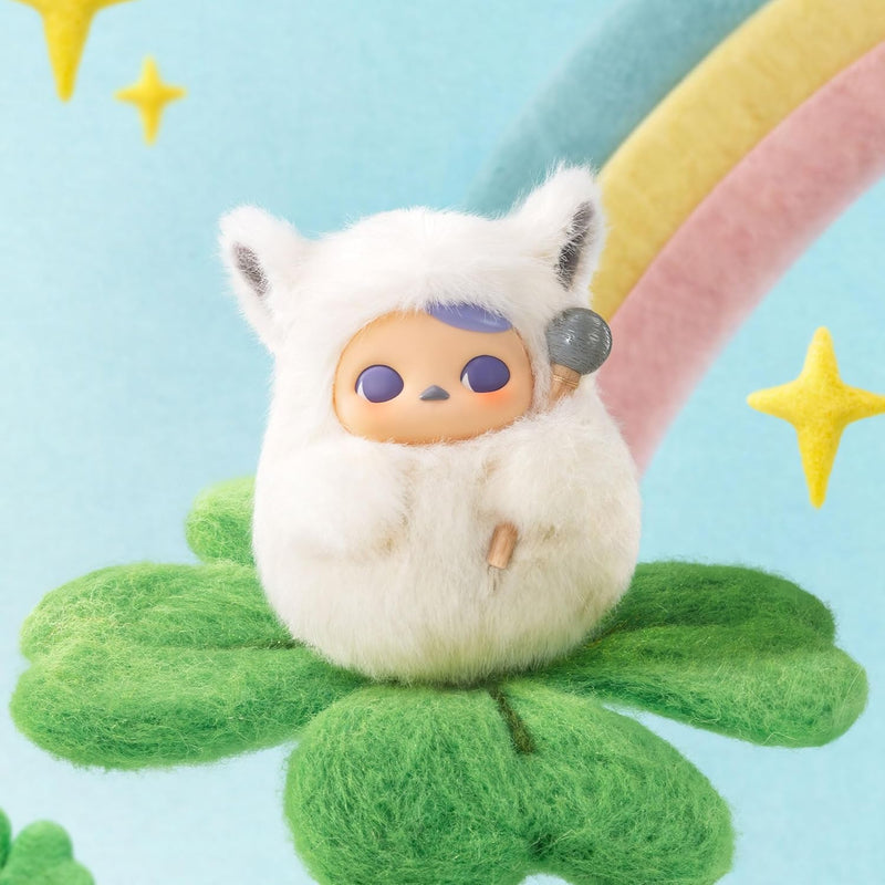 POP MART PUCKY Tap Tap Babies Series-Vinyl Plush Pendant Blind Box Figures, Collectible Toys Home Decorations, Holiday Birthday Gifts for Girls and Boys, Single Box