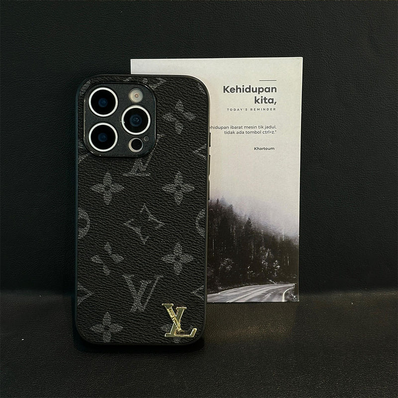 Classic Luxury Leather iPhone Case