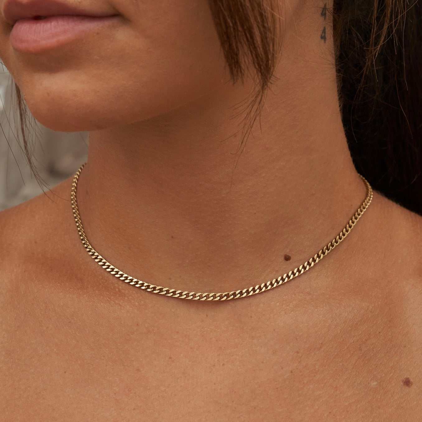 Stone and Heart Set in Yellow Gold