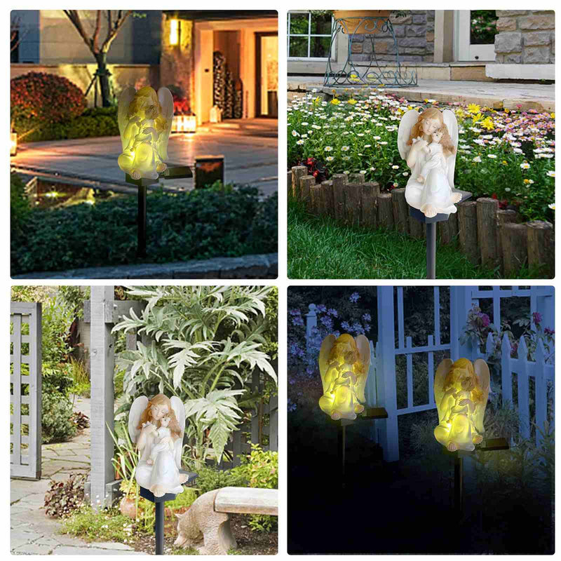 Angel Solar Garden Stake Lights
