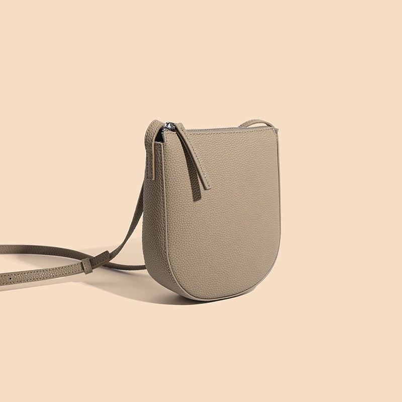 Genuine Leather Crossbody Shoulder Bag 9602