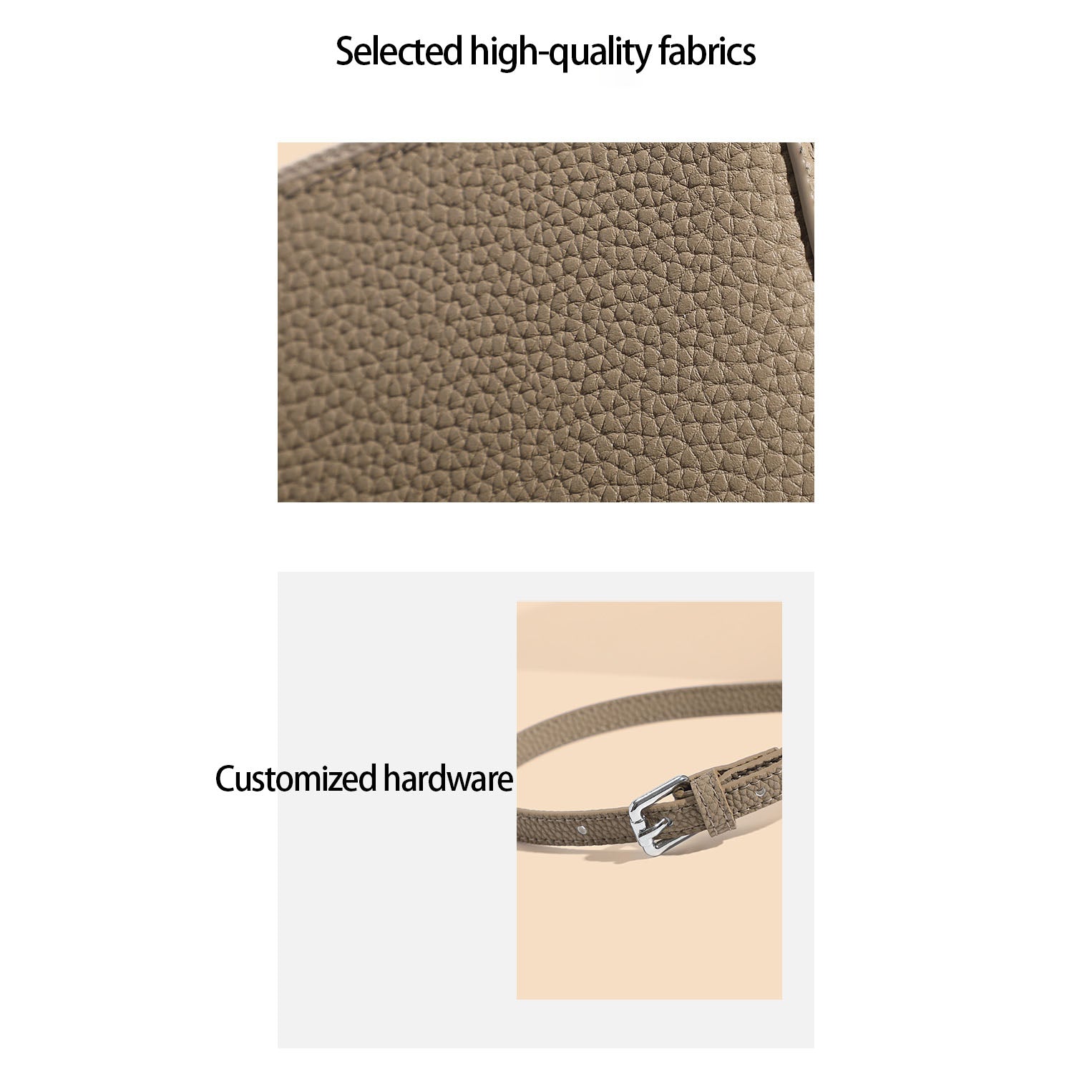 Genuine Leather Crossbody Shoulder Bag 9602