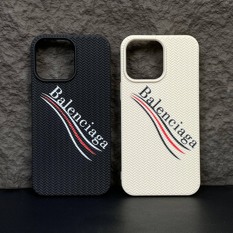 Hand-knitted Striped iPhone Case