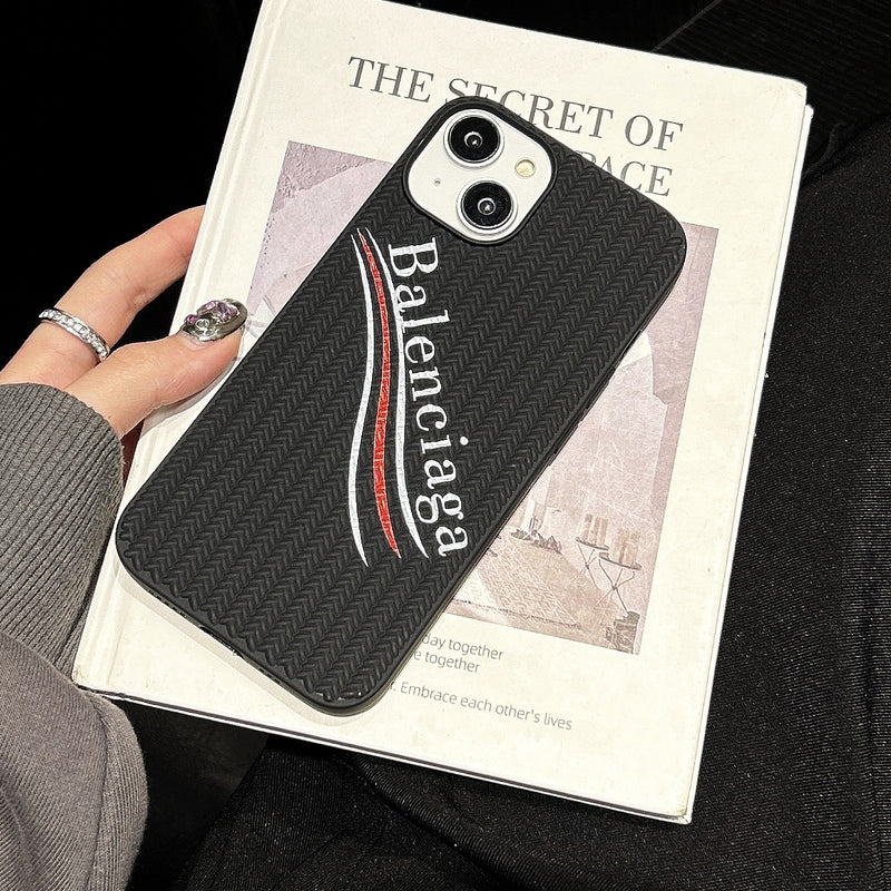 Hand-knitted Striped iPhone Case