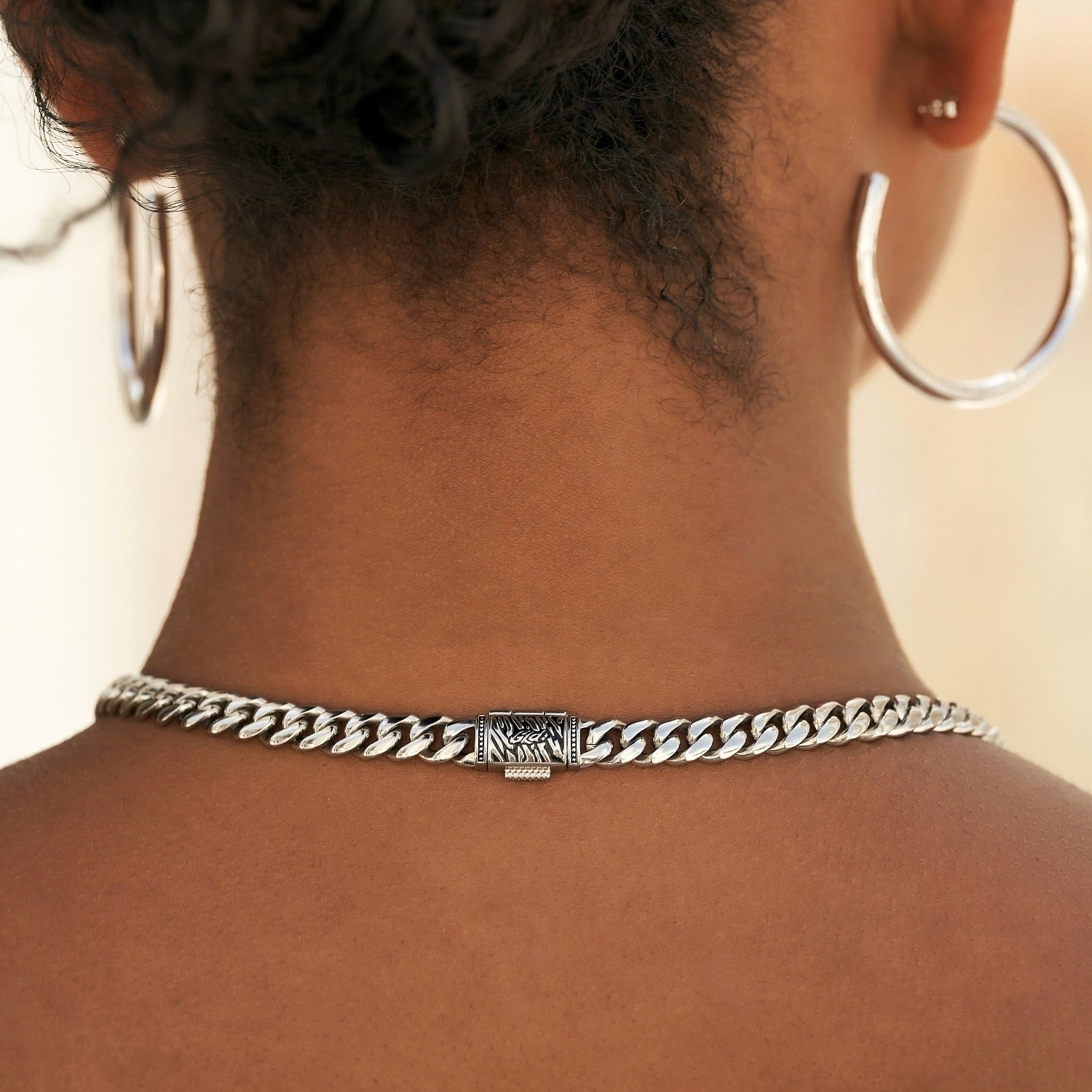 Miami Cuban Necklace + Bracelet Bundle in White Gold- 8mm