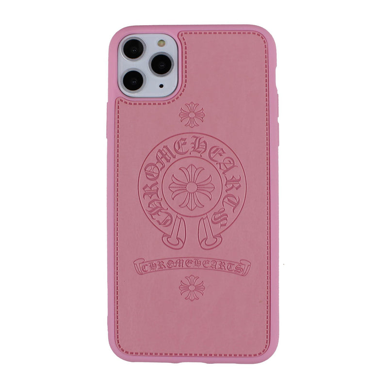 New Chrome Hearts Leather iPhone Case