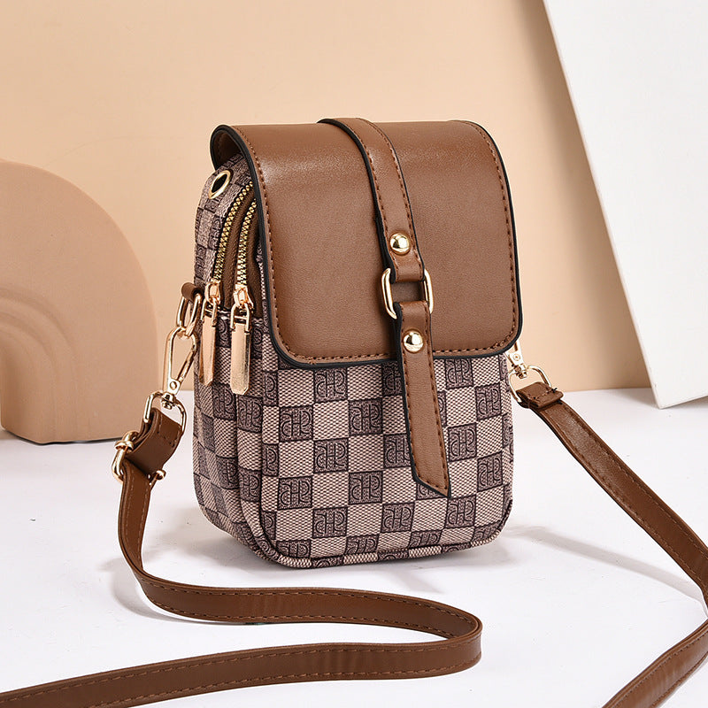 New Niche Embroidered Shoulder/Crossbody Bag 8562
