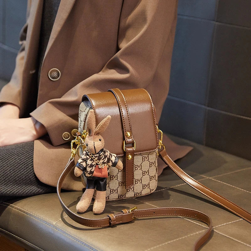 New Niche Embroidered Shoulder/Crossbody Bag 8562