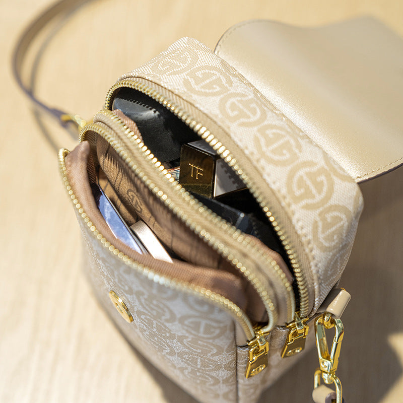 New Niche Embroidered Shoulder/Crossbody Bag 9565