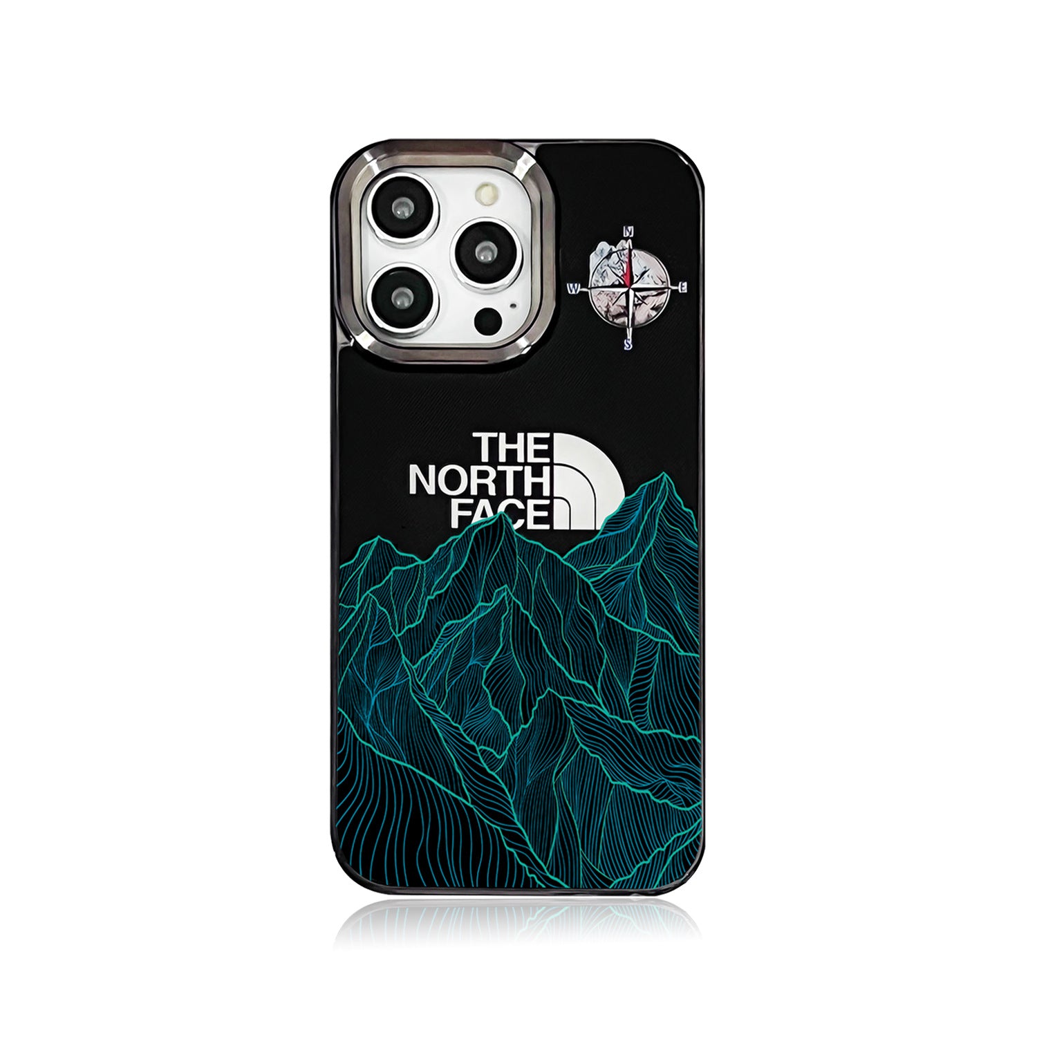 North Carbon Fiber Frame iPhone Case