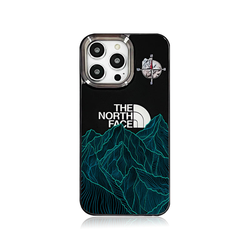 North Carbon Fiber Frame iPhone Case