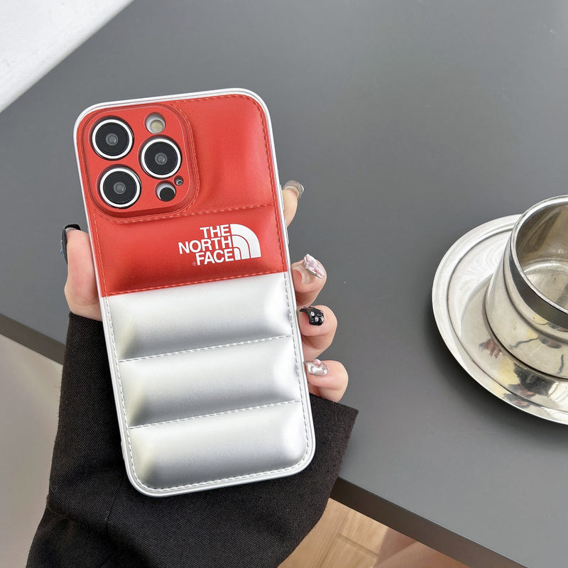 North Leather Down Jacket iPhone Case