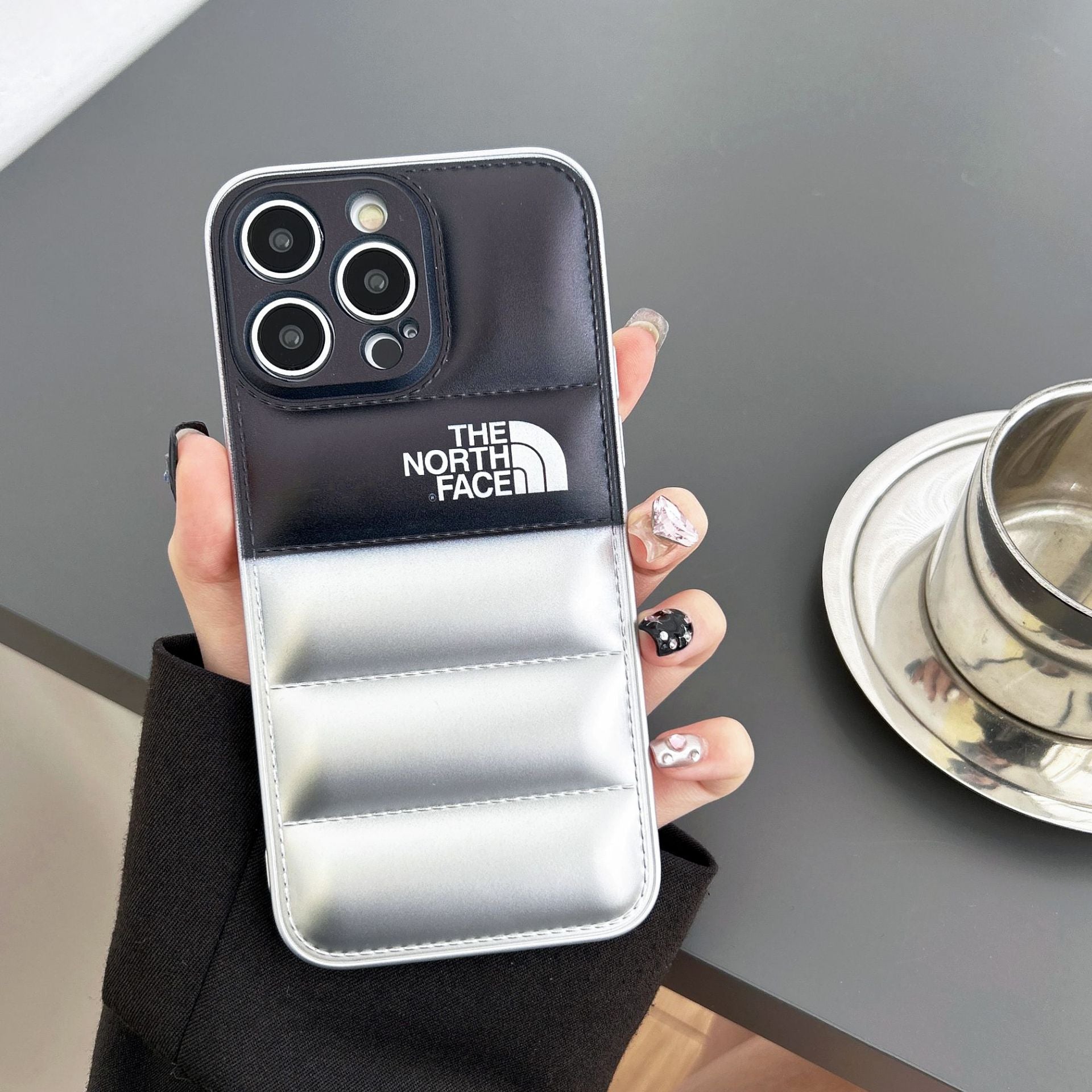 North Leather Down Jacket iPhone Case