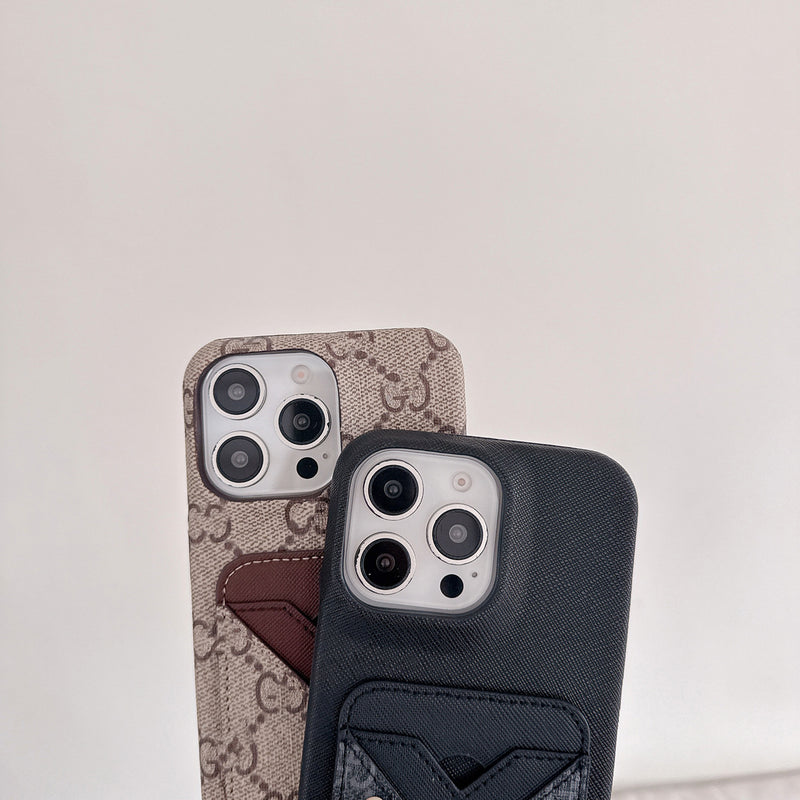 Insert Card Retro iPhone 17 Pro Max Protective Phone Case