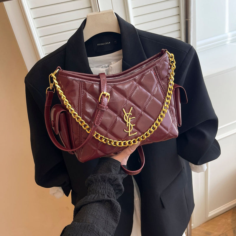 Poplar Forest Luxury Chain Crossbody Shoulder Bag Women