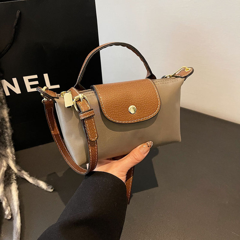 Oxford Bronze Mini Crossbody Shoulder Bag Casual Handbag