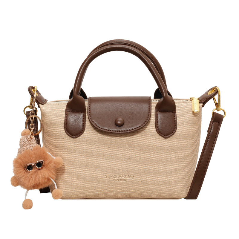Simple Dragon Dumpling Shoulder Bag High-End Texture