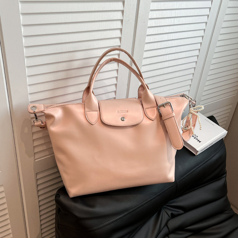 Large Waterproof Tote Bag Shoulder Messenger Dumpling Bag