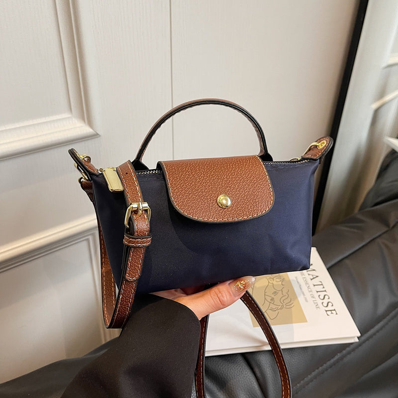 Vintage Fashion Nylon Dumpling Bag Women'S Bag Dragon Bags Xiang Shoulder Crossbody Handbag Texture Bag