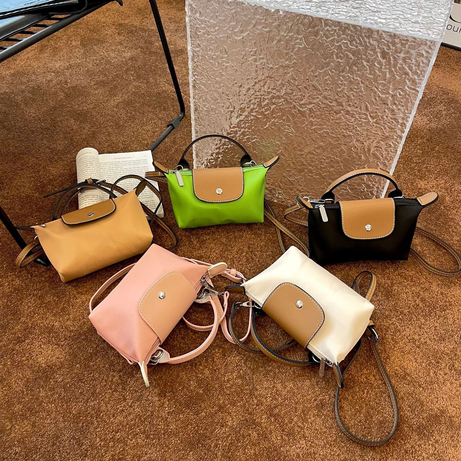 Light Luxury Oxford Nylon Dragon Mini Crossbody Shoulder Bag