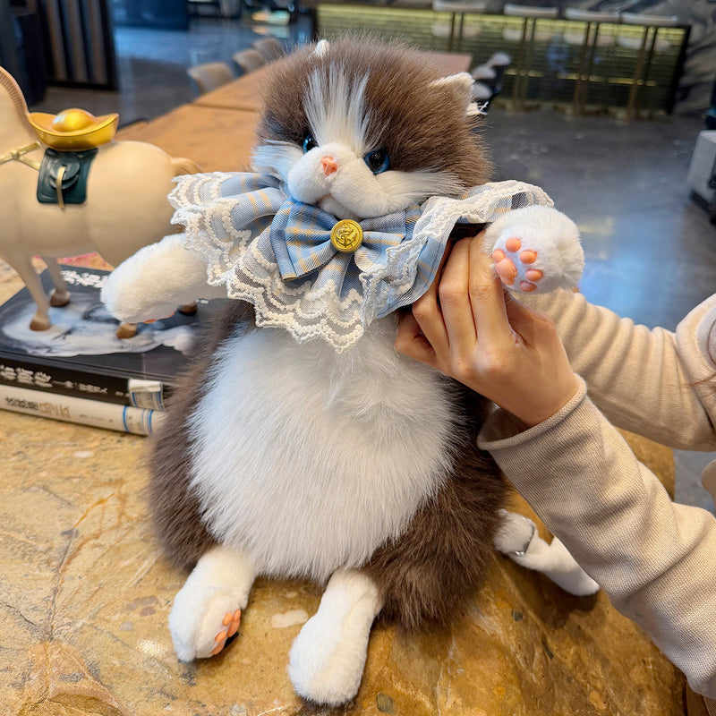 Cute Ragdoll Cat Plush Backpack