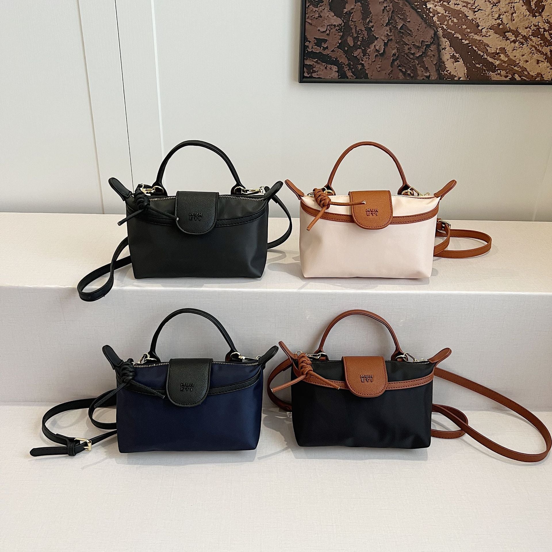 South Wind Chio2nd Sunset Avenue Oxford Cloth Tote Bag Dragon Bags Vintage Casual Versatile One Shoulder Crossbody Bag