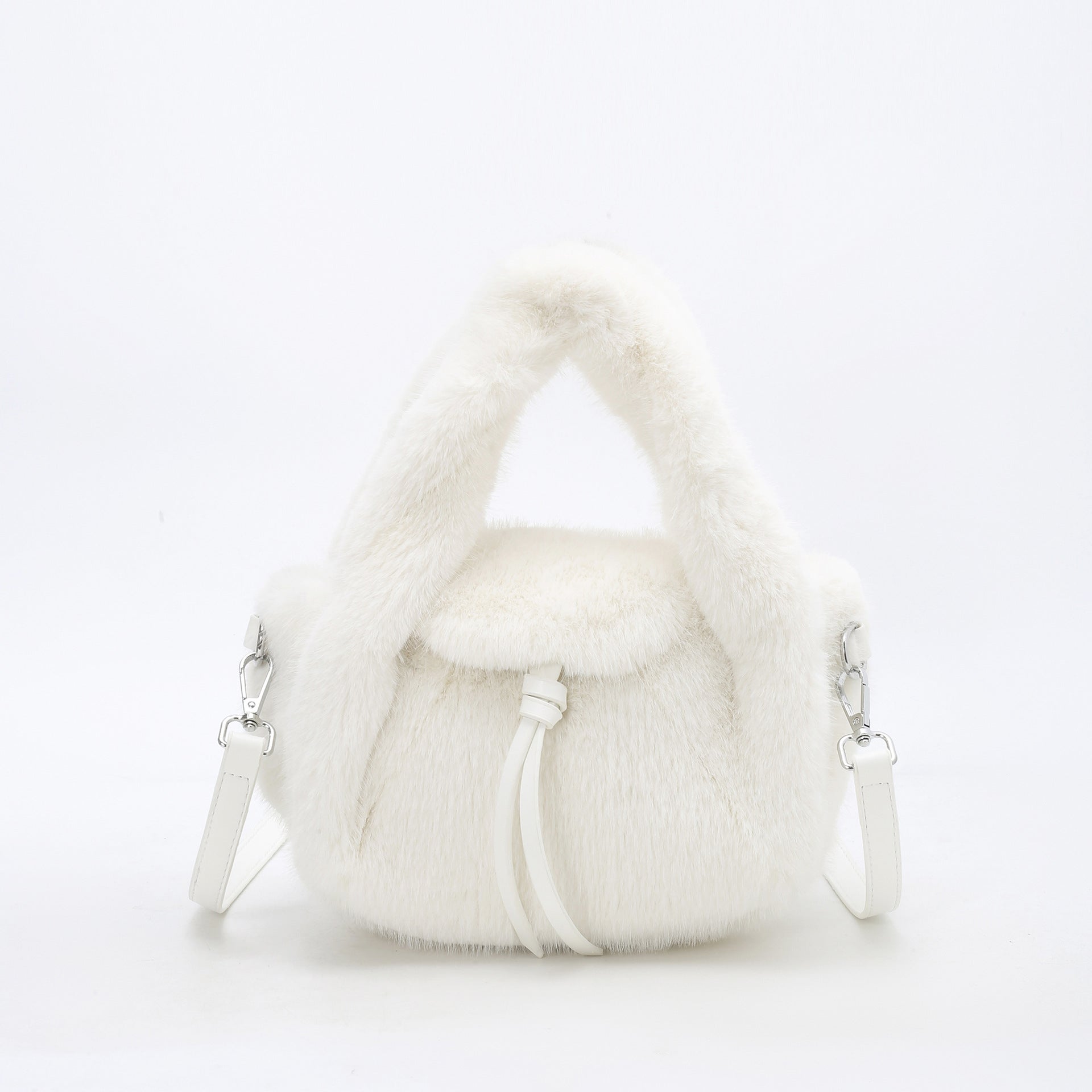 Versatile Portable Small Bag - Simple Plush Fashion Shoulder Bag