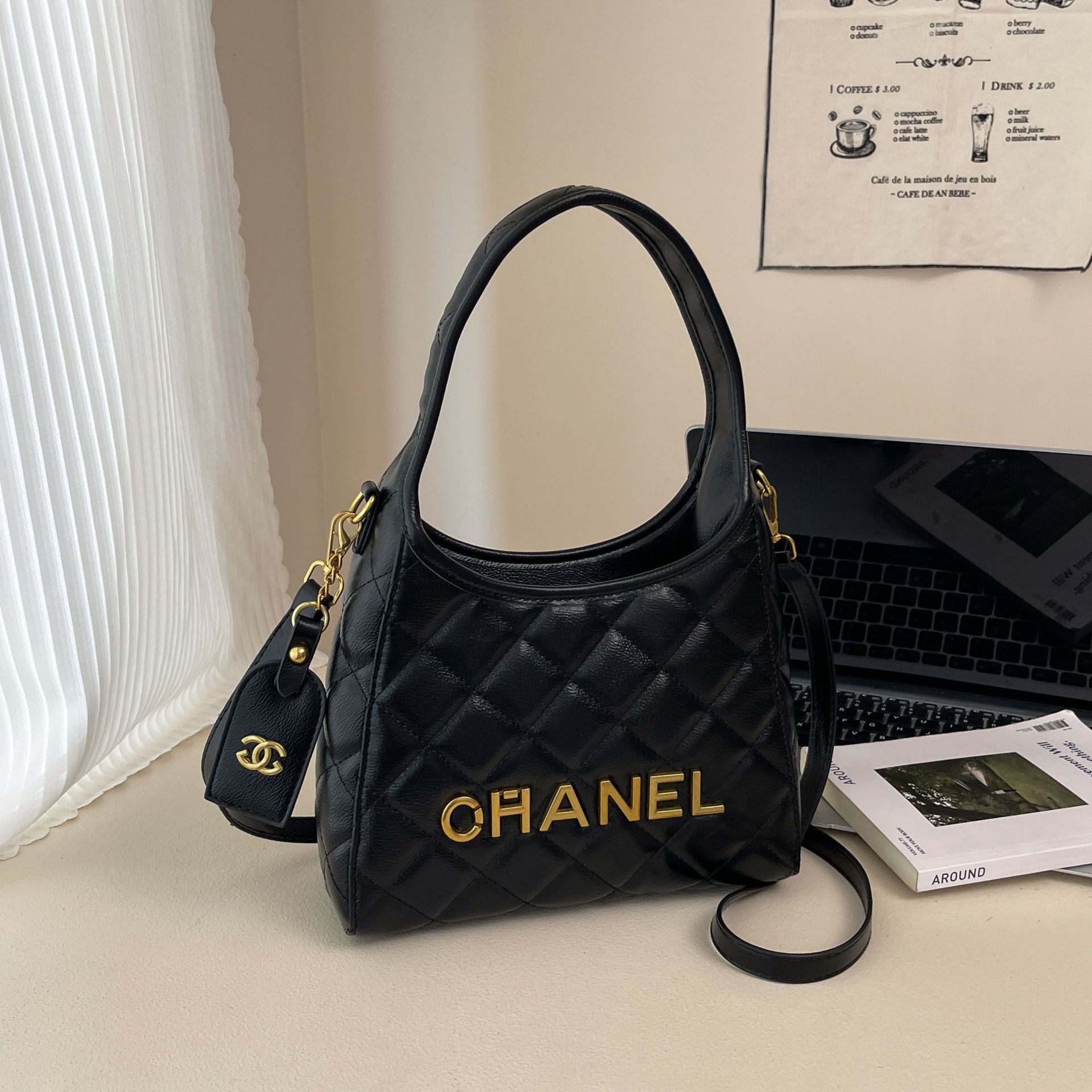 Luxury Poplar Small Fragrant Shoulder Messenger Handbag