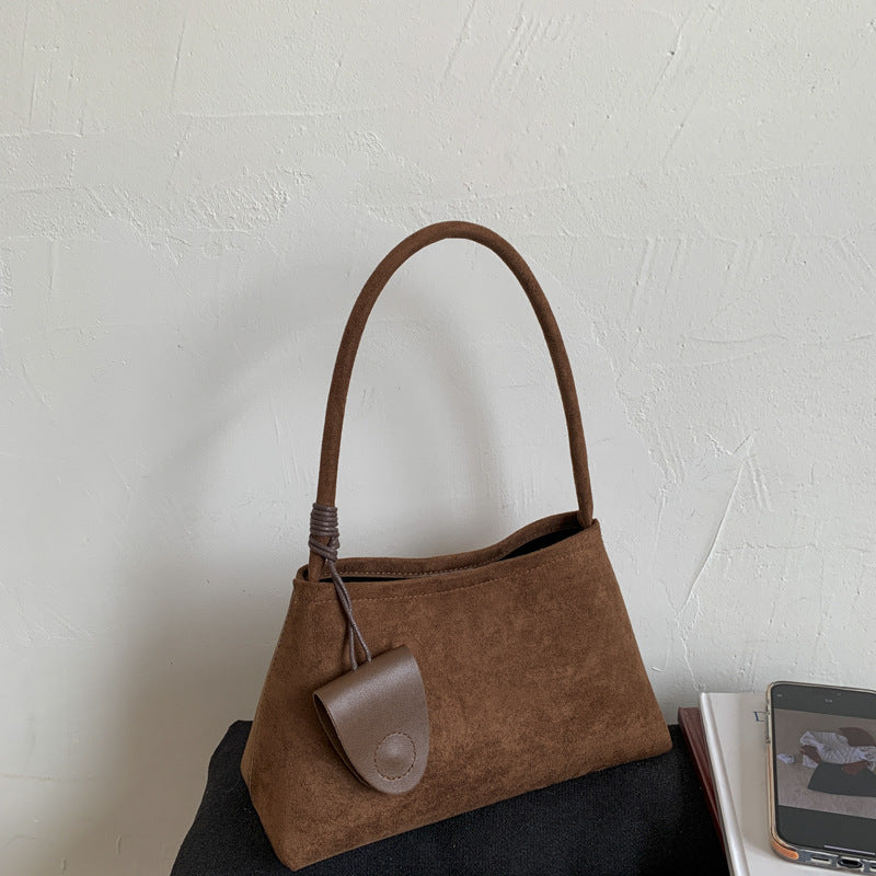 N Ins Niche Design Armpit Bag Simple Trendy Shoulder Matte Fashion Mother Child Handbag