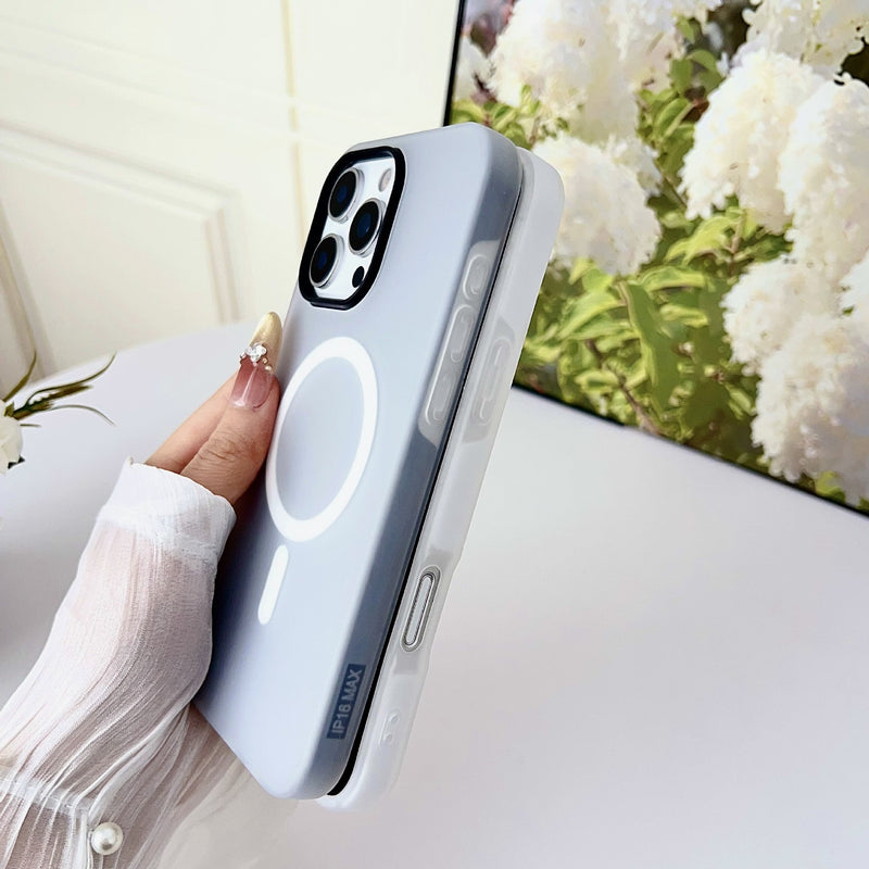 Magnetic Matte Jelly Case for iPhone 17 Pro Max & 16