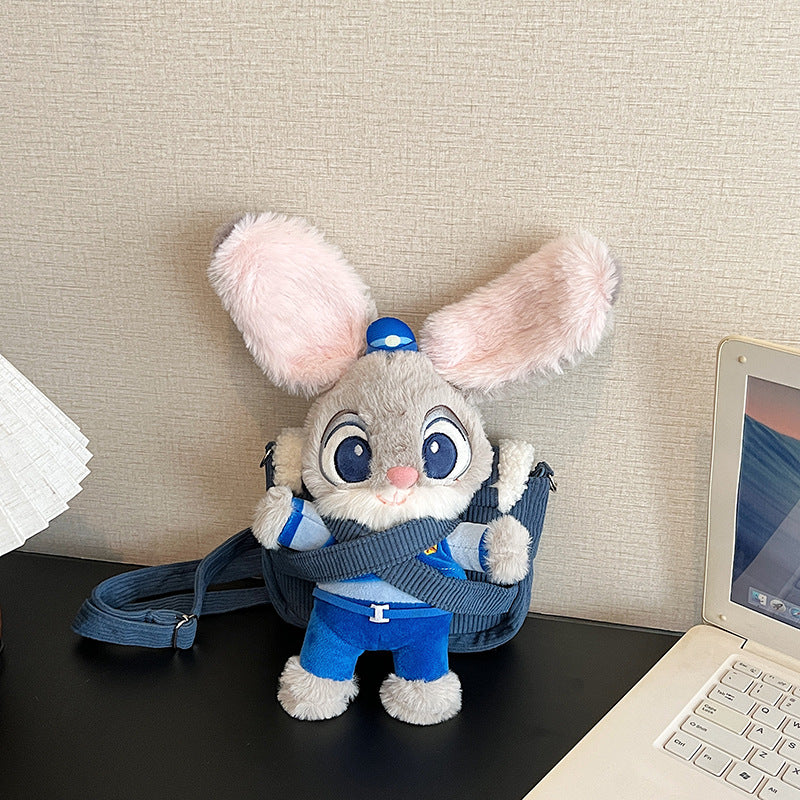 Crazy Animal City Judy Nick Plush Shoulder Bag