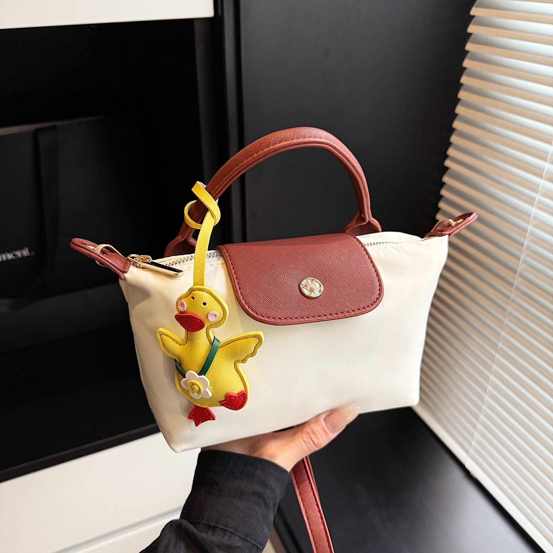 Dopamine Luxury Nylon Dumpling Shoulder Crossbody Bag