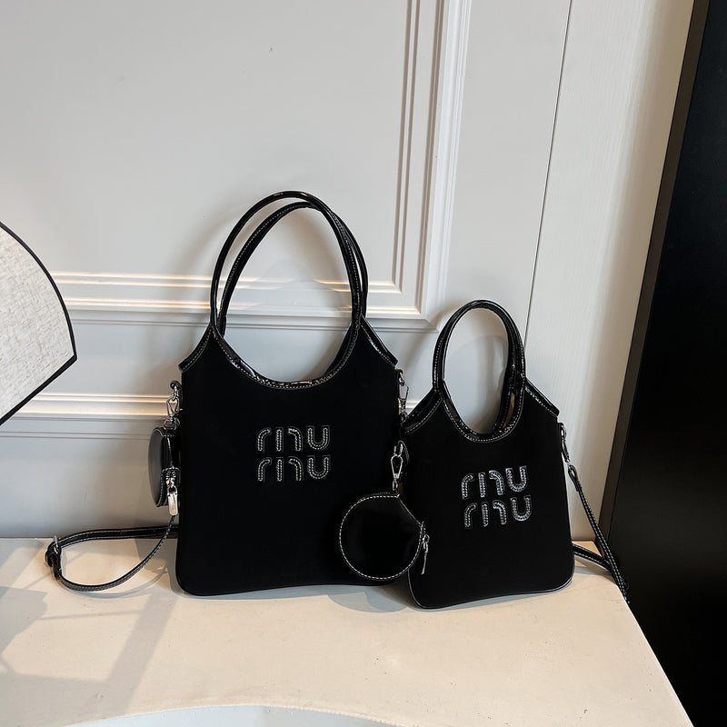 Miu Versatile Mother & Child Shoulder Bag Large Capacity