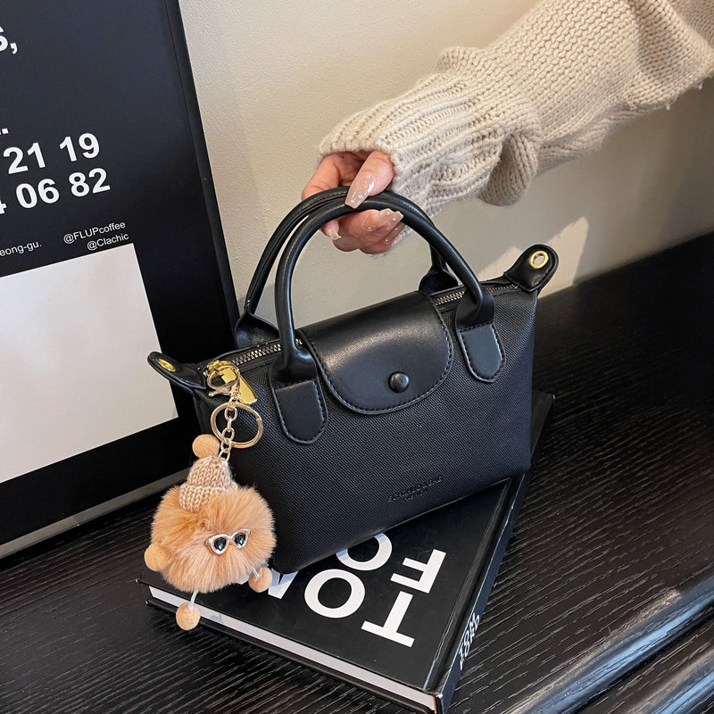 Simple Dragon Dumpling Shoulder Bag High-End Texture