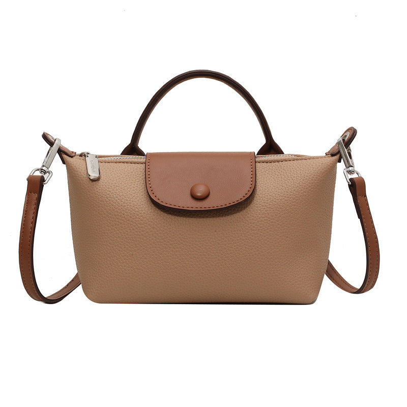 Premium Retro Texture Dumpling Shoulder Messenger Bag