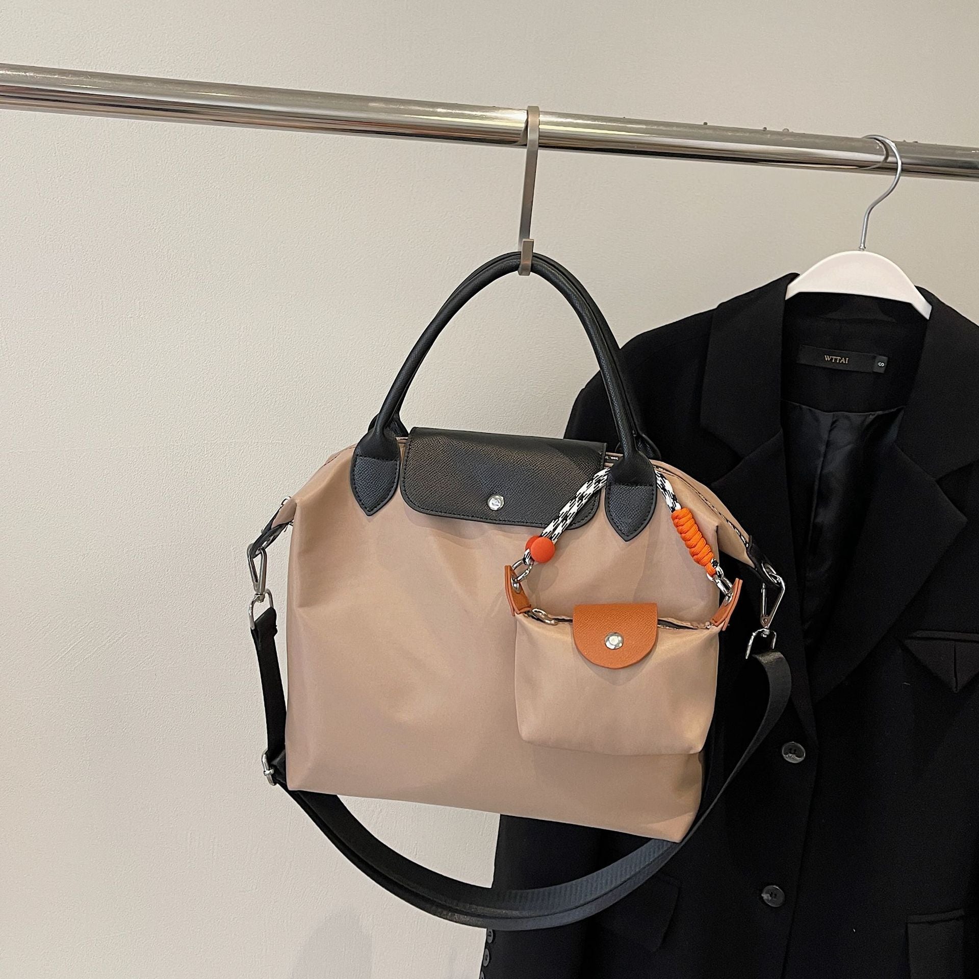 Spring Large-Capacity Dumpling Crossbody Shoulder Bag