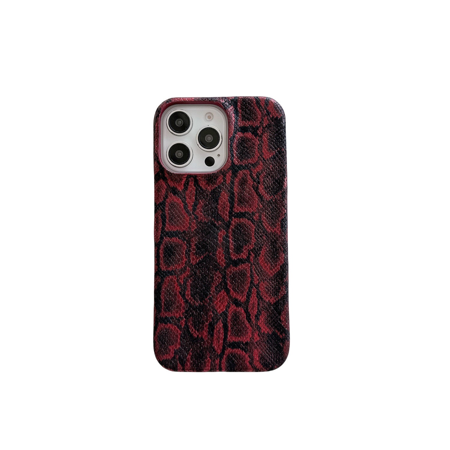 Light Luxury Python Leather iPhone 17 Pro Max Phone Case