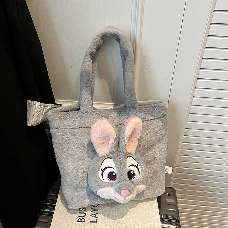 Cute Animal City Tote Bag Judy Nick Shoulder Bag