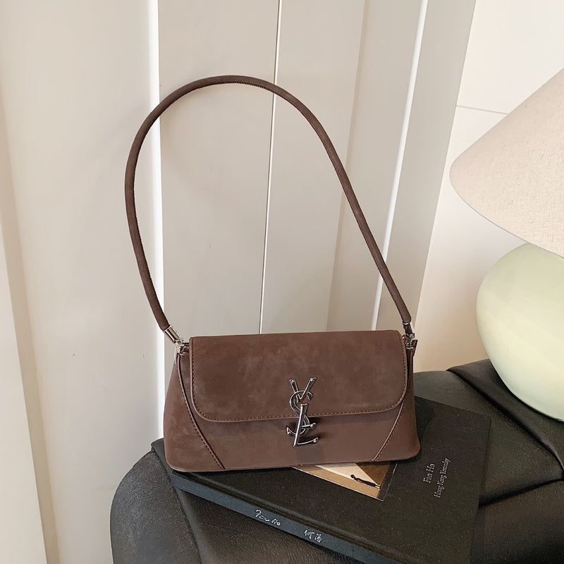 Luxury Poplar Forest Baguette Shoulder Chain Bag