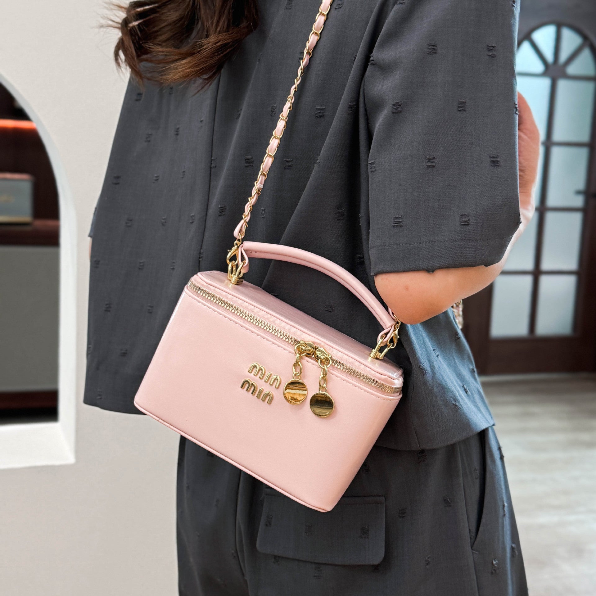 Poplar Forest Small Square Chain Bag Luxury Crossbody Women